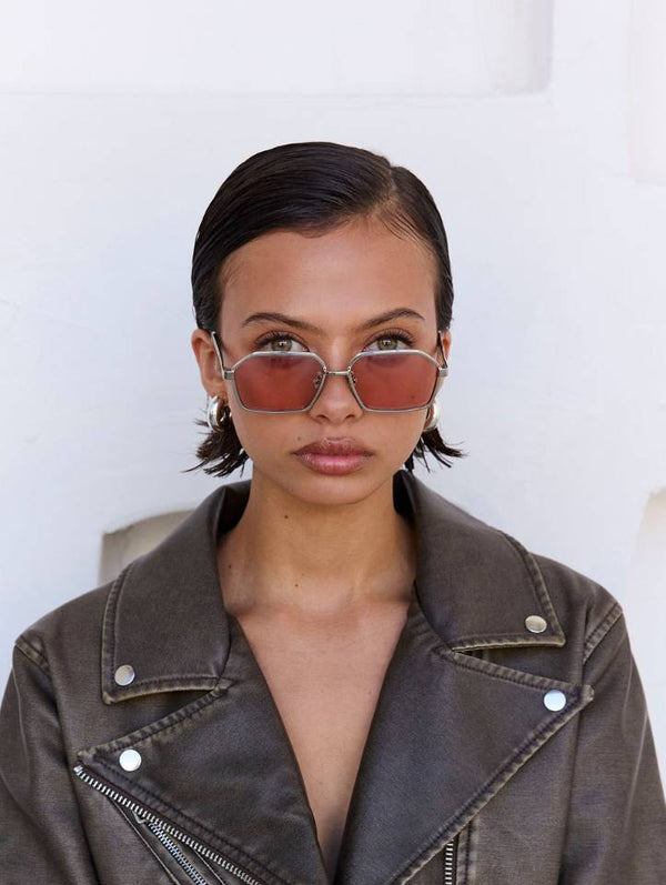 X Wyld Blue / Wylder / Silver Steel & Light Pink Lens - Shade Files